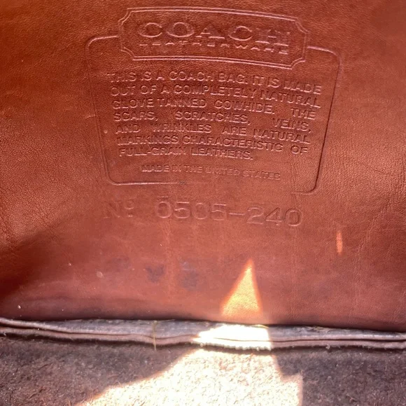 Vintage Coach Chester Style 9901 - Picture 10 of 14